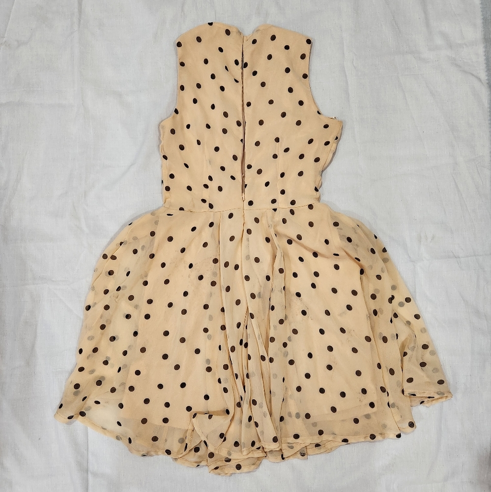 Polka Dot Mini dress - Picture 3 of 3